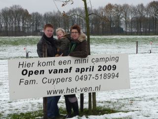 Boerencamping Het Ven in Bergeijk, Noord Brabant