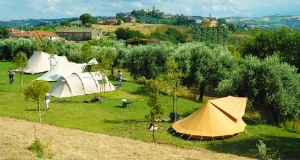 Minicamping Ville Bussola in Le Marche, Italië